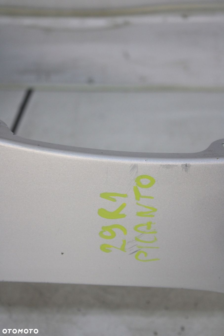 BŁOTNIK PRAWY PRZÓD PRZEDNI KIA PICANTO II 2011R- 3D - KOD LAKIERU - 9
