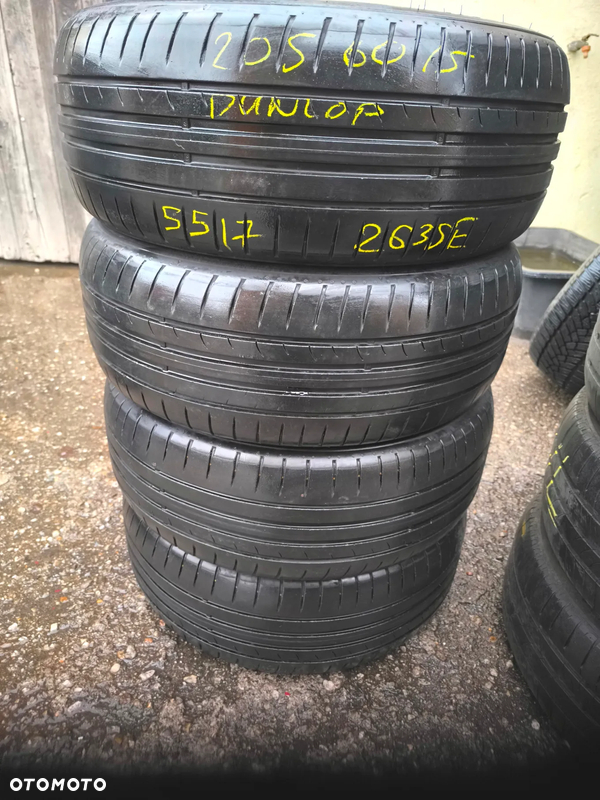 205/60R15 91H Opony Letnie Lato DUNLOP SPORT BLURESPONSE 5,5mm Legnica ALU-RAD 205/60