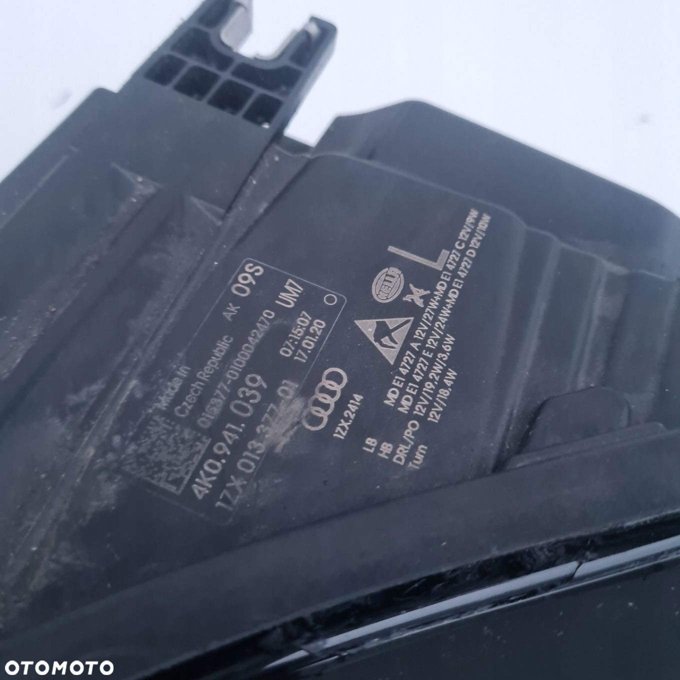 AUDI A6 C8 4K0 FULL LED LAMPA LEWA PRZÓD PRZEDNIA - 3