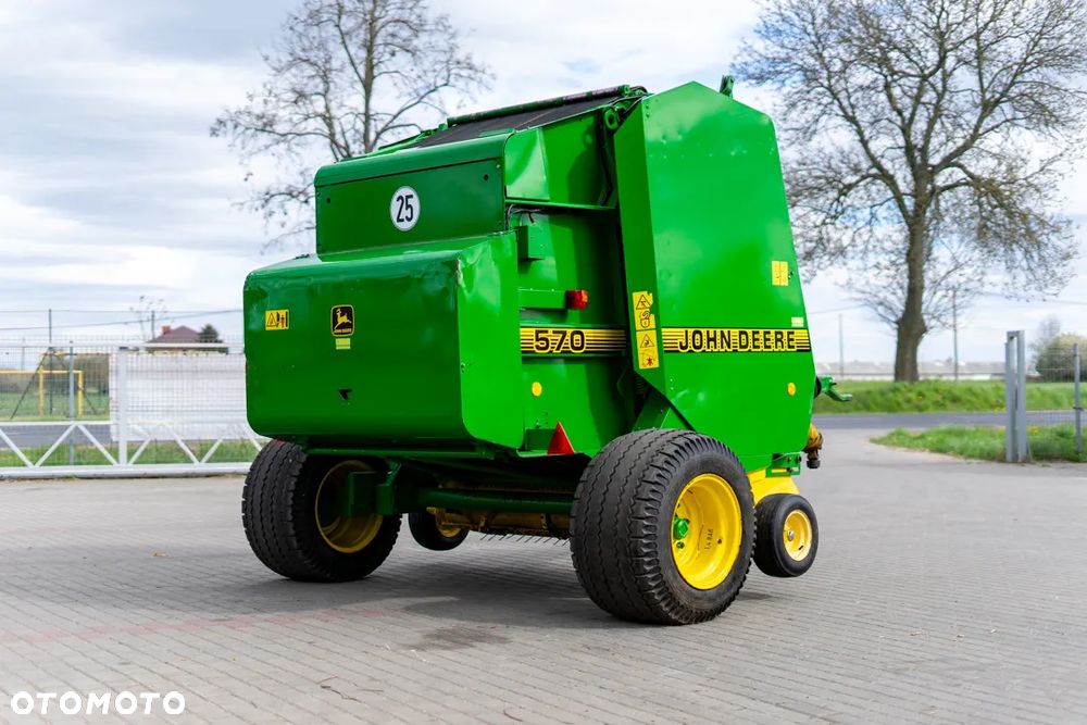 John Deere 570 Stan Idealny Posiadam wiele maszyn Prasa Ciągnik Rozrzutnik - 12