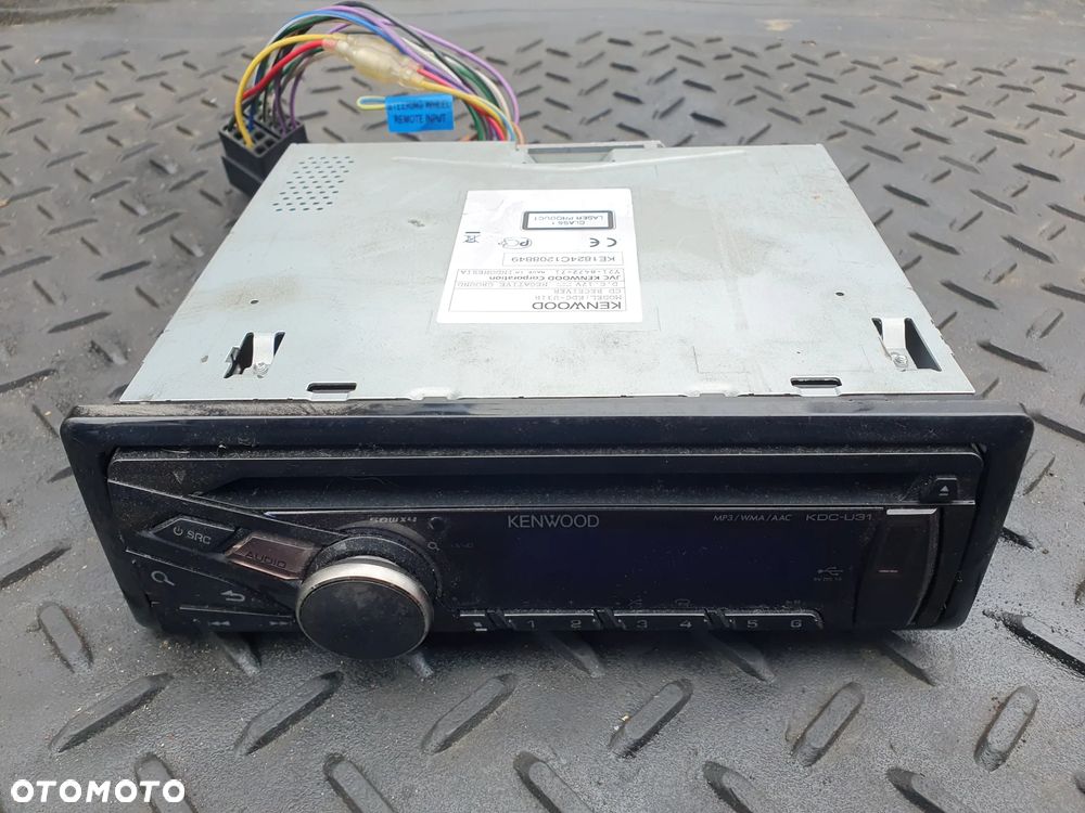 RADIOODTWARZACZ KENWOOD KDC-U31R - 1