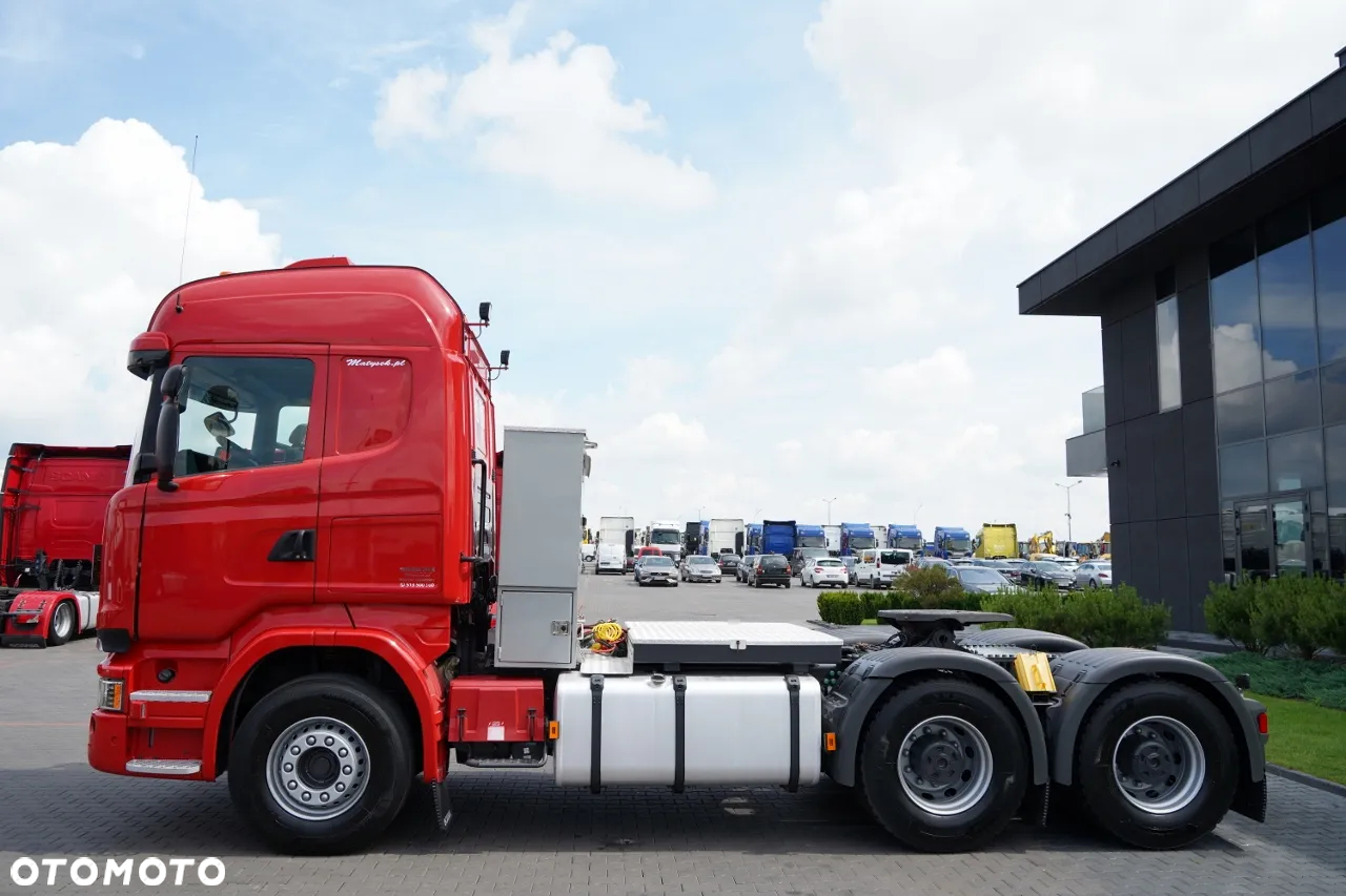Scania R 580 / V8 / 6x4 / DMC: 150.000 KG / RETARDER / KLIMA POSTOJOWA   / PEŁNY ADR  / 3 OSIOWY CIĄGNIK SIODŁOWY / SPROWADZONY - 3