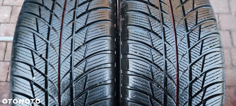 Opony Zimowe Bridgestone Blizzak LM001 215/55/17 94V 2x7mm 2021r Bdb Para AO - Homologacja Audi - 1