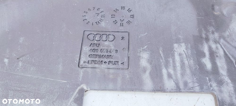 WYGŁUSZENIE NADKOLA LEWY TYŁ AUDI A6 C7 4G9863813 - 2