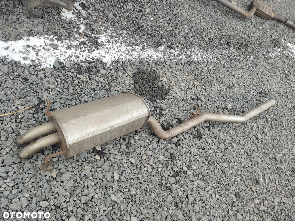 MERCEDES W203 C-klasa 2.2 CDI Tłumik Końcowy Wydech Bez Rdzy - 12