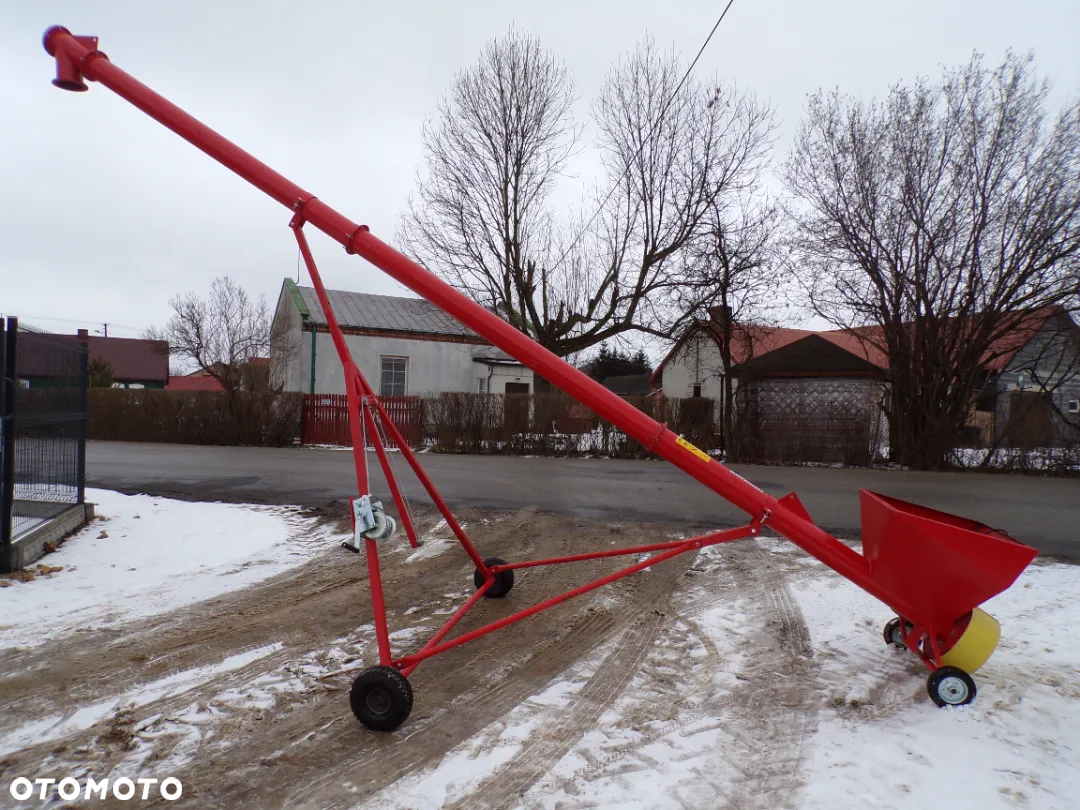 PODAJNIK/ PRZENOŚNIK ŚLIMAKOWY/żmijka do zboża/ pelletu/ trocin  podajniki przenośniki ślimakowe żmijki fi 140 fi 200 - 7