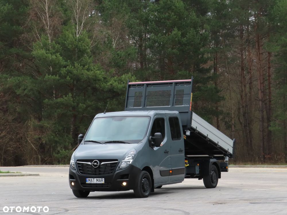 Opel MOVANO 2.3 CDTi 163 KM Doka Dubel Brygadowy MIXTO Wywrotka Kiper Wywrot x 3 str. 3210 mm dł. Renomowanej Firmy SCATTOLINI 6-Cio Os.+ 814 Kg Ładowność 71 Tys Km Przeb. Stan Auta JAK NOWY GOTOWY DOSTĘPNY POLECAM - 1