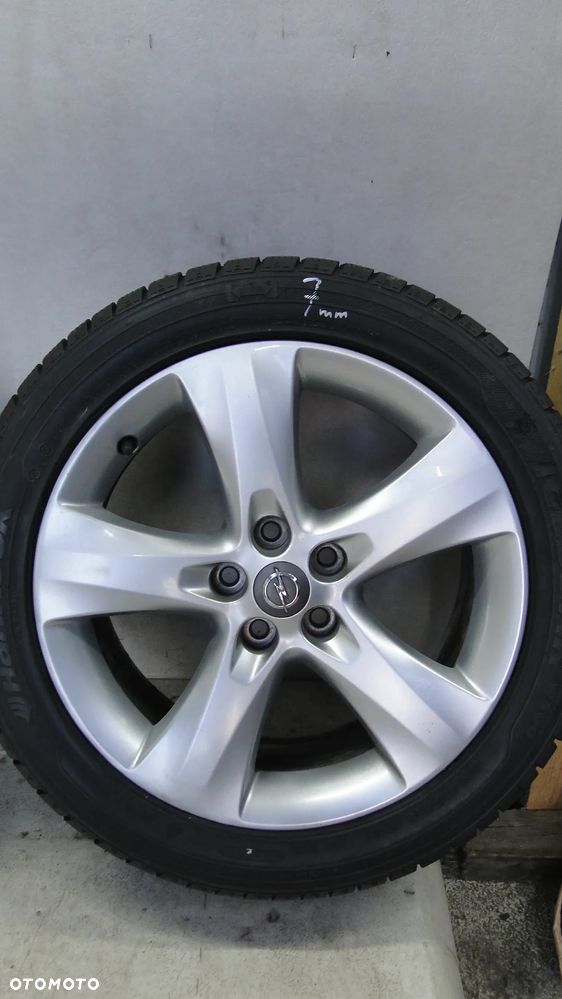 OPEL ZAFIRA ASTRA INSIGNIA MOKKA FELGA FELGI ALUMINIOWE OPONY 7x17 ET42 5x98 ORYGINALNE - 5