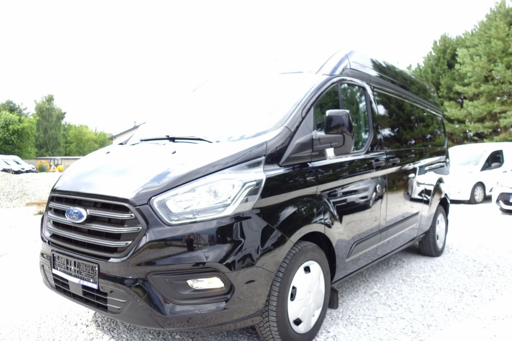 Ford Transit  Custom Automat 2.0 Ecoblue 130 KM Klima Webasto  2 x Drzwi Boczne - 13