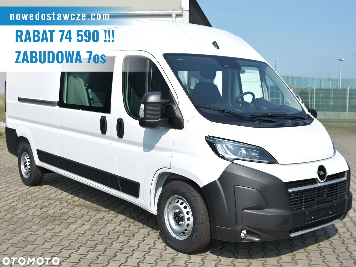 Opel Movano brygadówka 180KM MT6 - 1