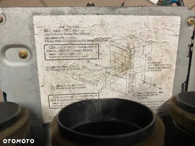 RADIO PANEL KLIMATYZACJI KRATKI MAZDA 6 - 5