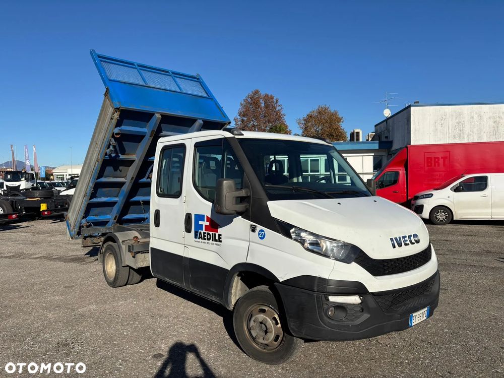 Iveco Daily 35c-15 Doka/Dubel Kabina Wywrotka/Kiper 3-Stronny ! Przystawka ! Klima ! Oryginał ! Wolny Most ! - 1