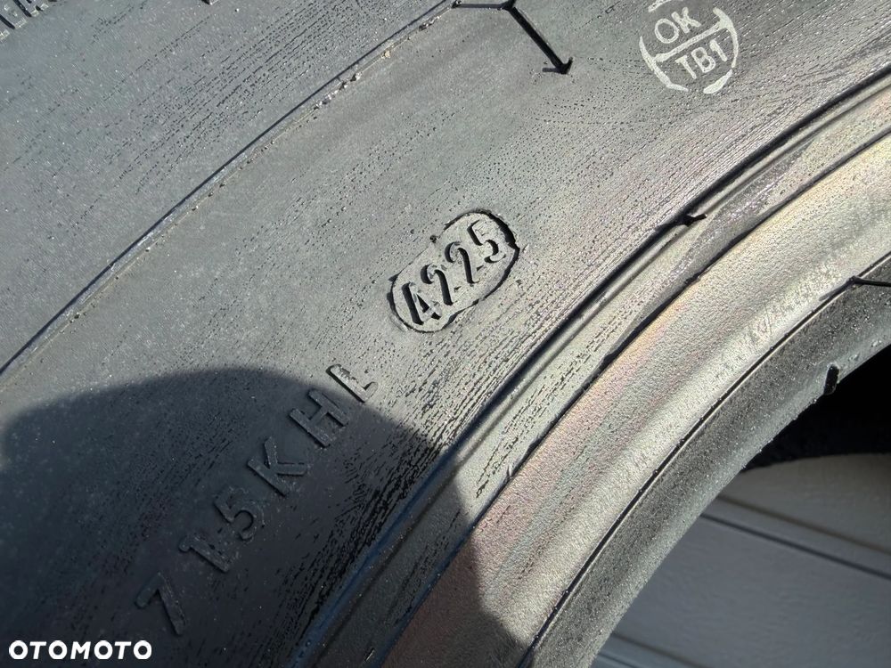 Nowe opony KRONE 18mm bieżnika 385/65 22.5' - 15