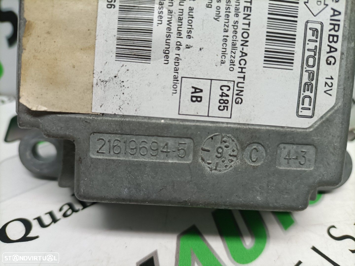 Centralina Airbags Citroën Nemo Caixa (Aa_) - 5