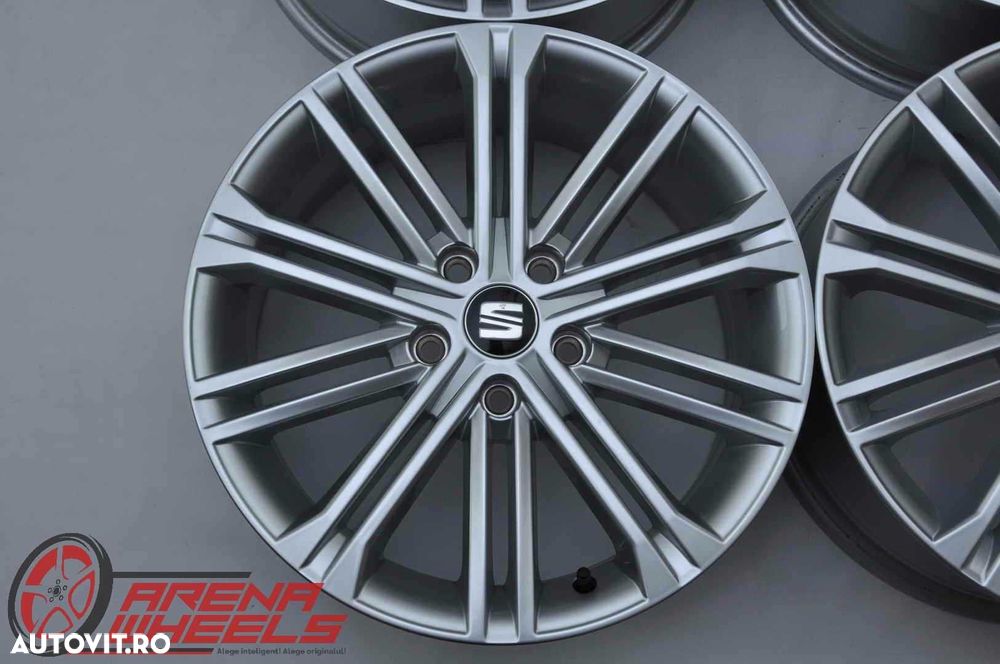 Jante Noi 17 inch Originale Seat Leon 3 5F R17 - 5