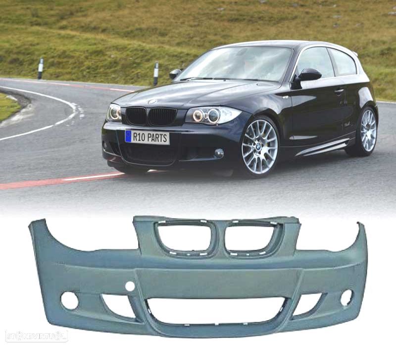 PARA-CHOQUES FRONTAL BMW E81 E87 E82 E88 04-07 LOOK M - 1