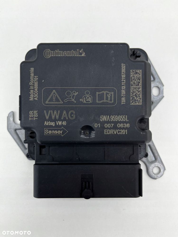 vw audi skoda seat moduŁ sterownik poduszek airbag 5wa959655l - 1