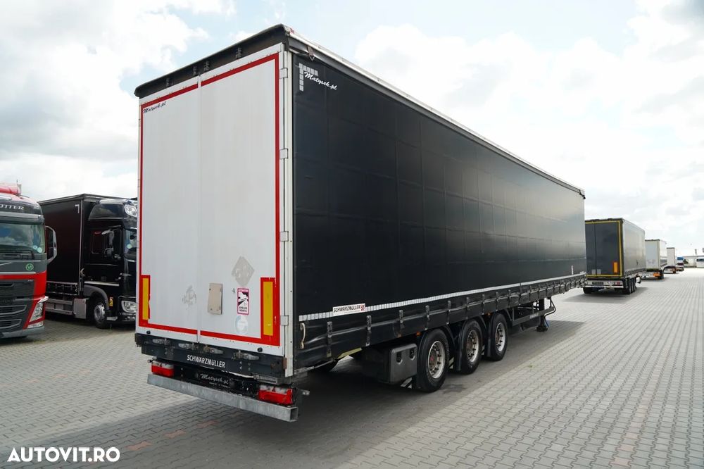 Schwarzmuller CORTINĂ / STANDARD / HALOMETRU DHOLLANDIA 2.000 kg / SAF / PODEA RESISTENTĂ, ȘINĂ ȘI PLĂCĂ / PODEA ARMATĂ - 7
