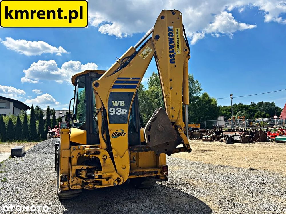 Komatsu WB93R KOPARKO-ŁADOWARKA 2008R. MTH:3807! | JCB 3CX CAT 432 428 CASE 580 590 NEW HOLLAND 110 115 VOLVO BL 71 - 20