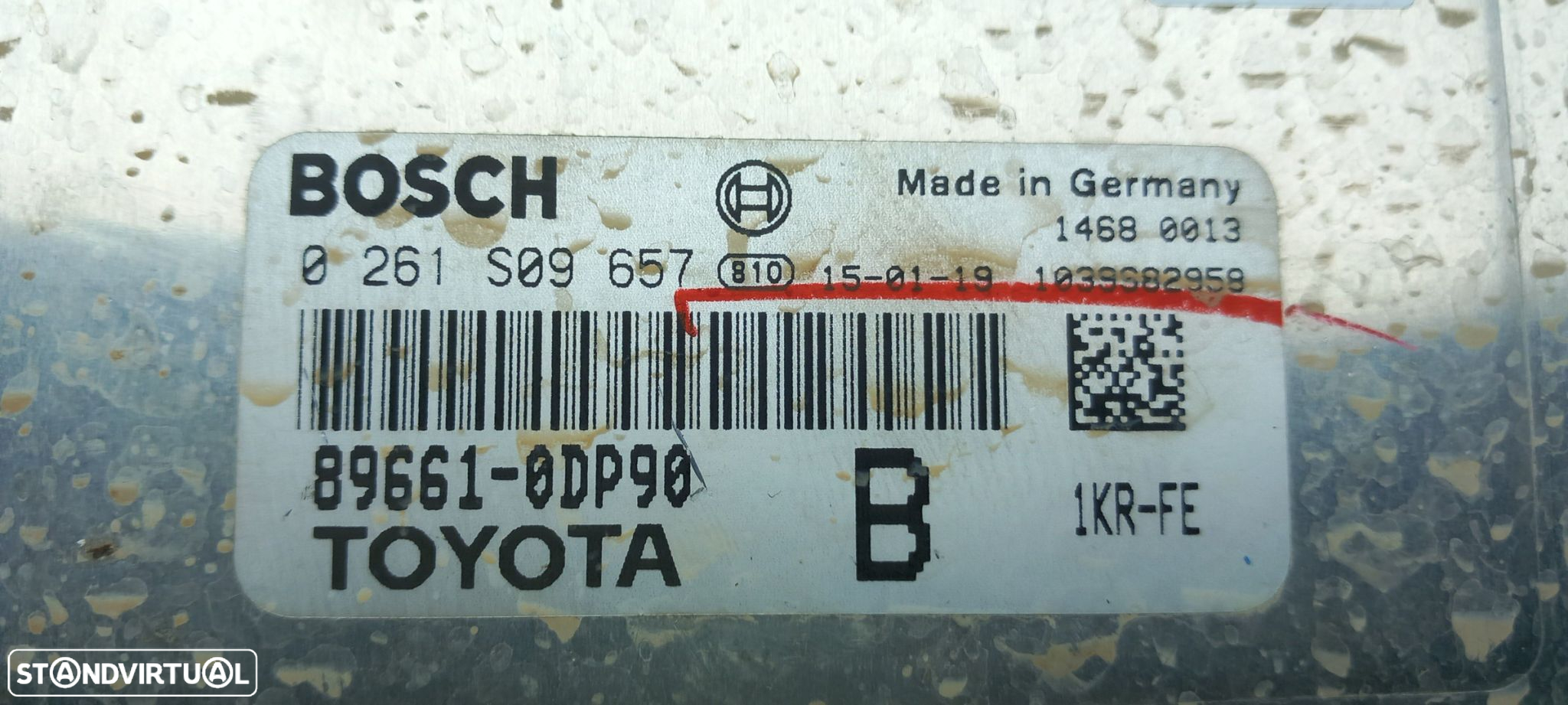 Centralina motor / ECU TOYOTA Yaris (_P13_) - 5