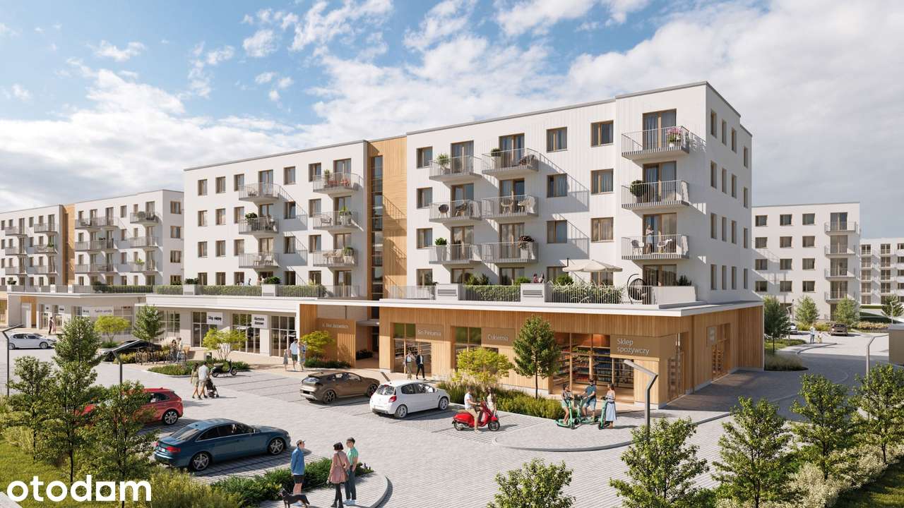 3-pokojowe mieszkanie 55m2 + balkon Bez Prowizji