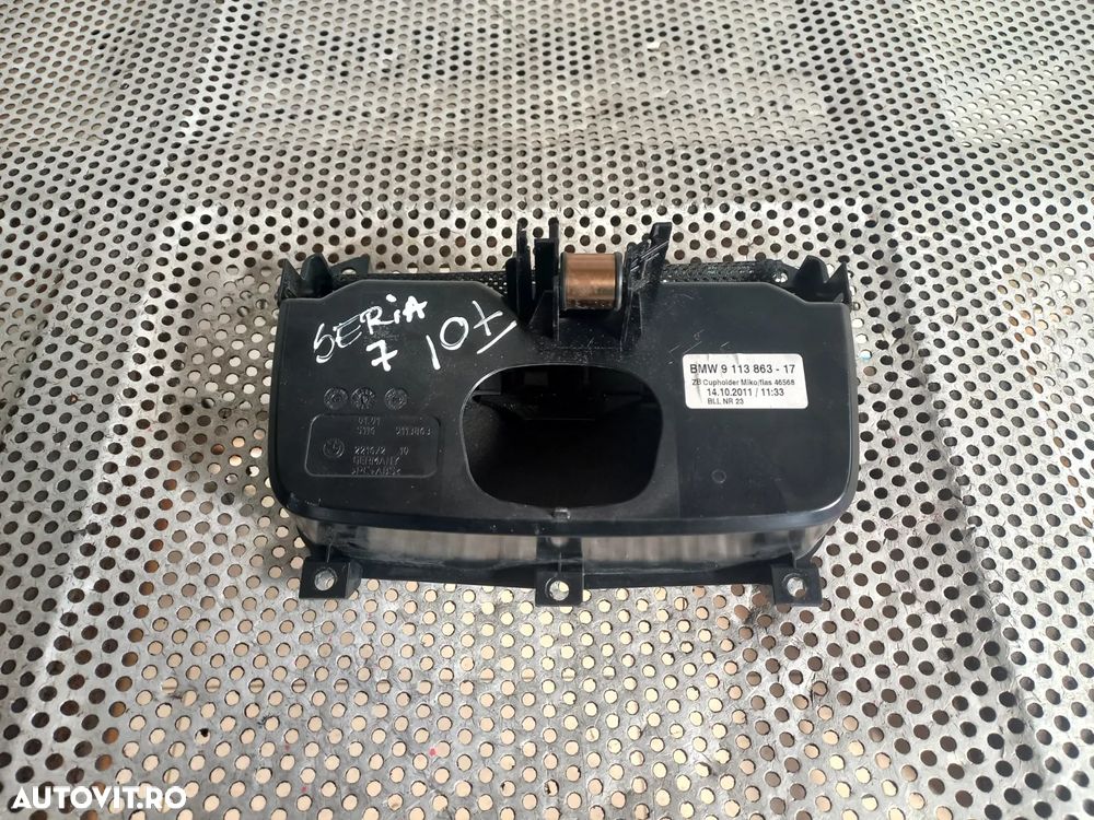 Suport Pahare Lemn Mahon Bmw Seria 7 F01 F02 F03 F04 Volan Stanga Europa Dezmembrez Bmw Seria 7 F01 - 7