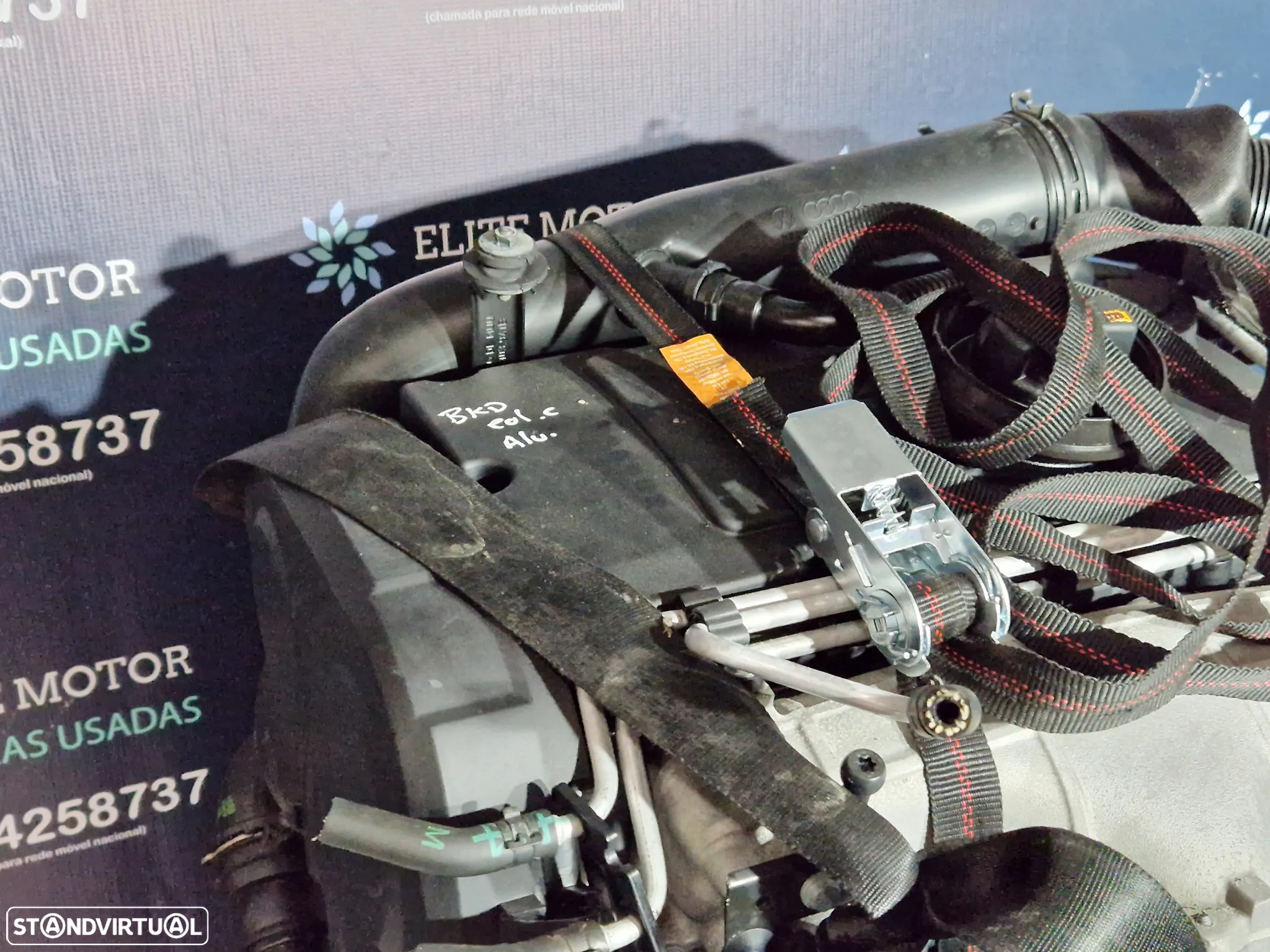 Motor usado BKD VW GOLF 5 2.0 TDI 140CV COLAÇA C AUDI A3 LEON TOURAN OCTAVIA EOS - 3