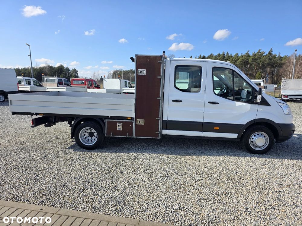 Ford TRANSIT 2,2 TDCI 155 KONNA DOKA BRYGADÓWKA 7 OSOBOWA 3,5M SKRZYNIA KLIMA 113T/KM PRZEBIEGU GWARANCJA BLIŻNIAKI DO 3,5T - 6