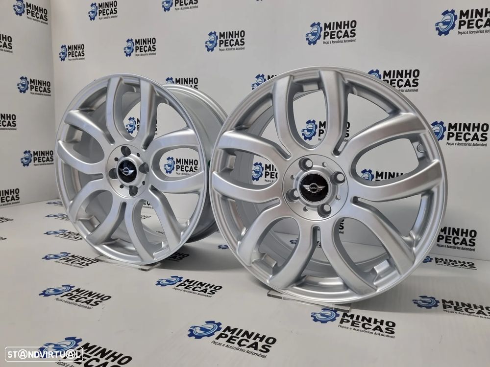 Jantes Mini Cooper S em 17 (4x100) Hyper Silver - 2