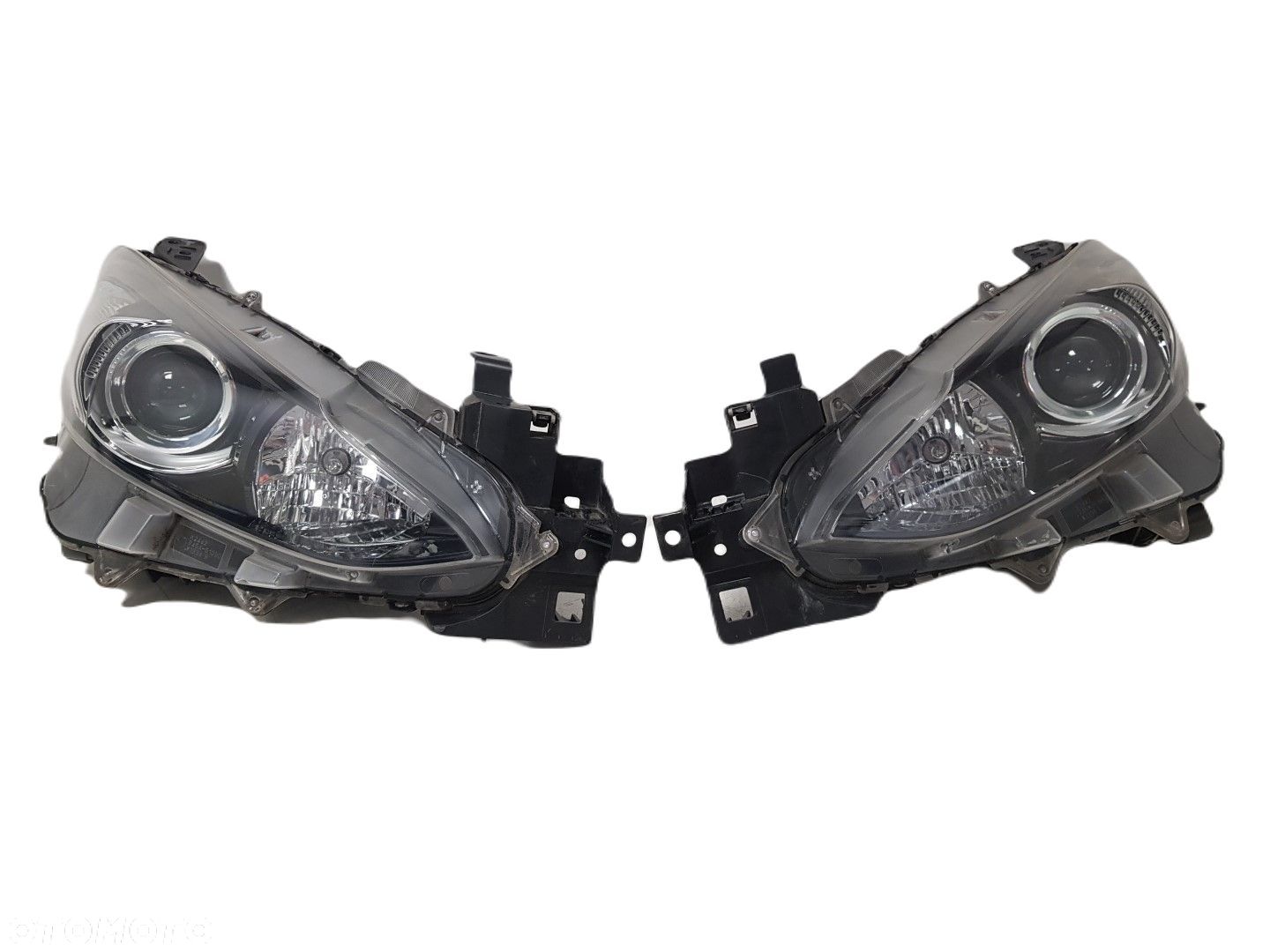 LAMPA PRAWA + LEWA LAMPY KOMPLET PRZÓD PRZEDNIA Mazda 3 III BM 13-16 SOCZEWKA BHR1-51040 BHR1-51030 - 1