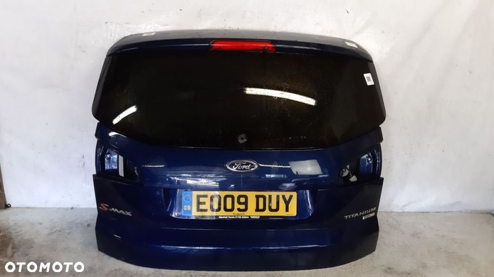 / KLAPA TYŁ TYLNA BAGAŻNIKA FORD S MAX E6 GRANATOWY - 1