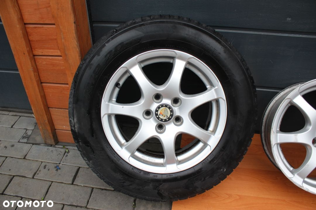 KOŁA FELGI ALUMINIOWE OPONY ZIMA 215/70 OPEL  16"  ET46 - 6