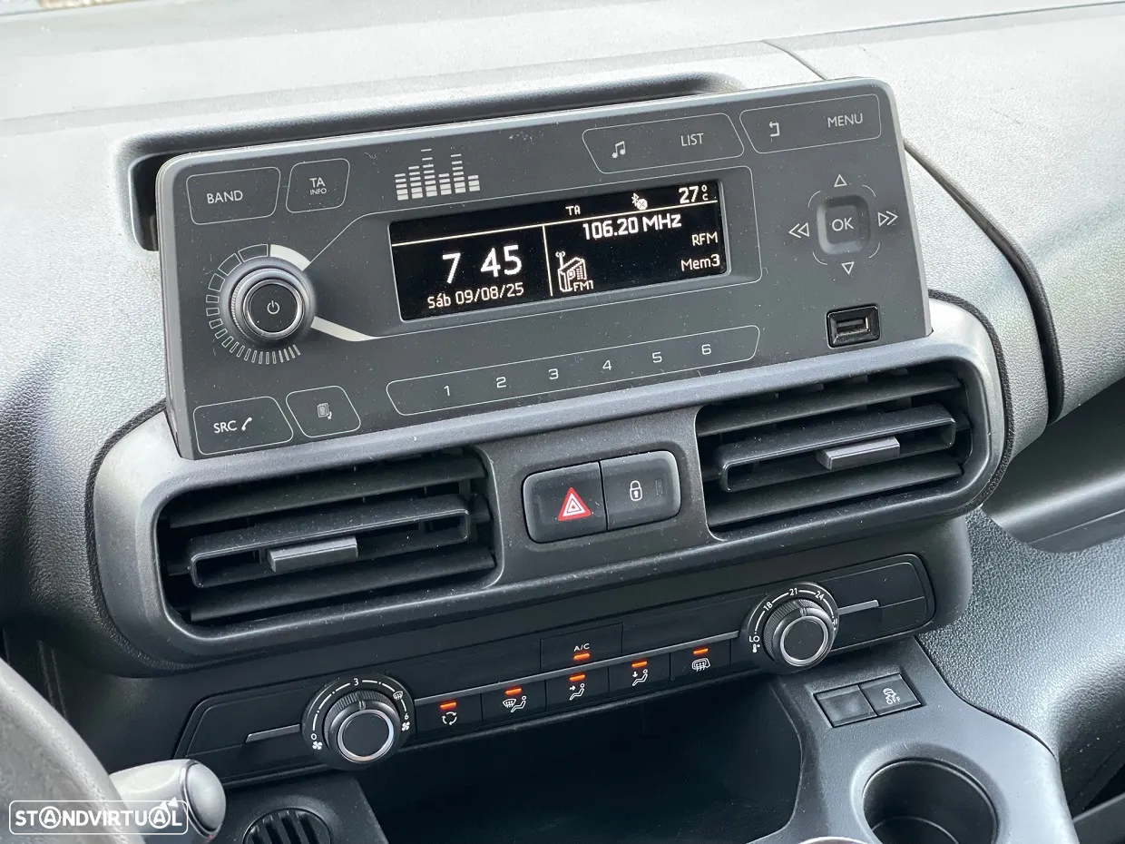 Peugeot Partner 1.5 BlueHDi 100HP L2 3L - 11