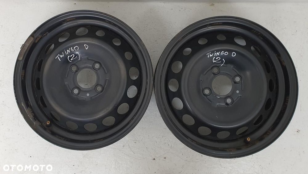 FELGA STALOWA 15 5,5J ET36 4x100 RENAULT TWINGO III 1SZT - 5