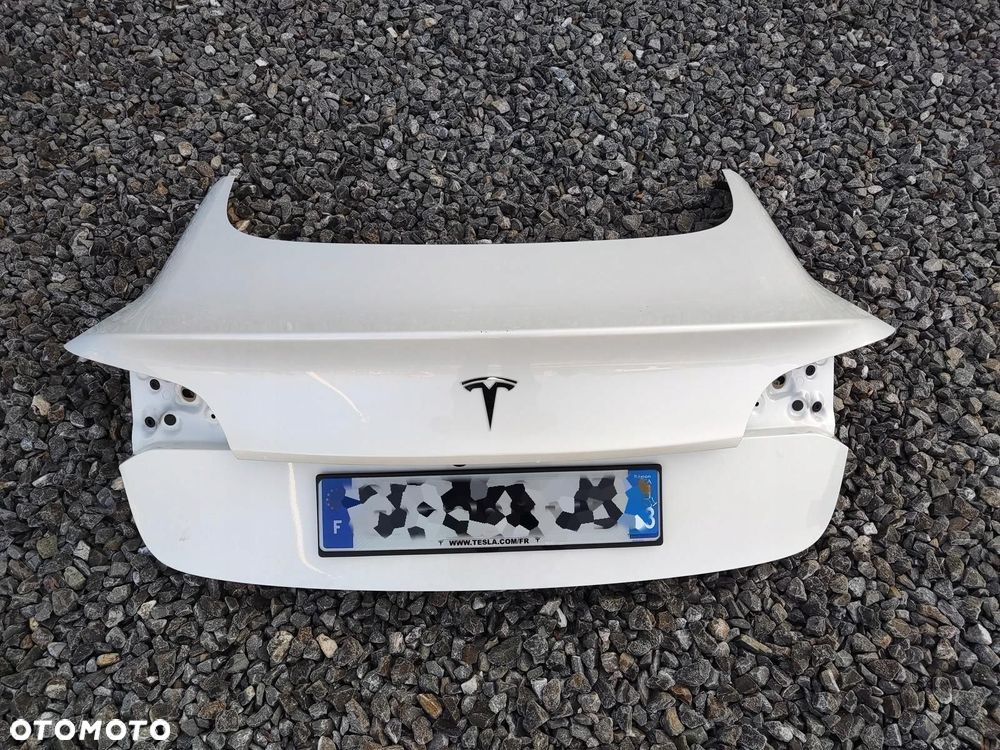 KLAPA TYŁ TYLNA POKRYWA BAGAŻNIKA TESLA MODEL S 2017-2023 - 2