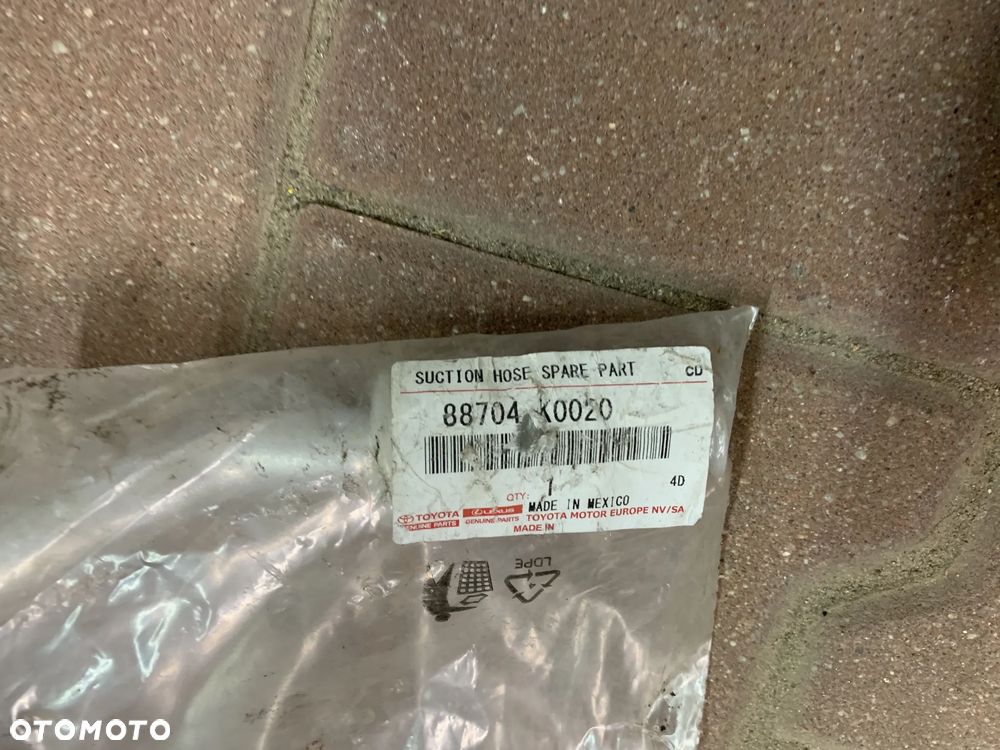 TOYOTA YARIS IV 2020- PRZEWÓD RURKA RURA WĄŻ KLIMATYZACJI KLIMY NOWY 88704-K0020 - 4