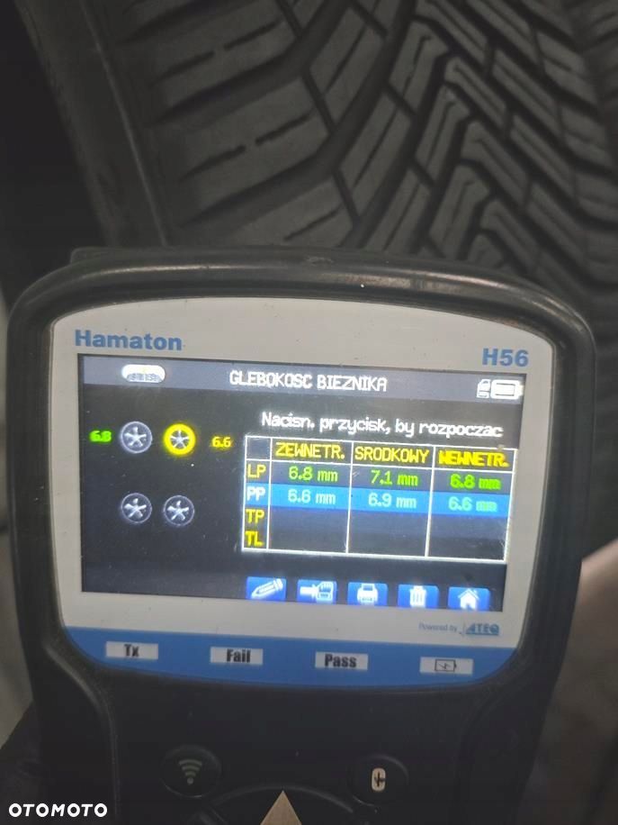 215/45r18 continental opony całoroczne 2022r 7350 - 9