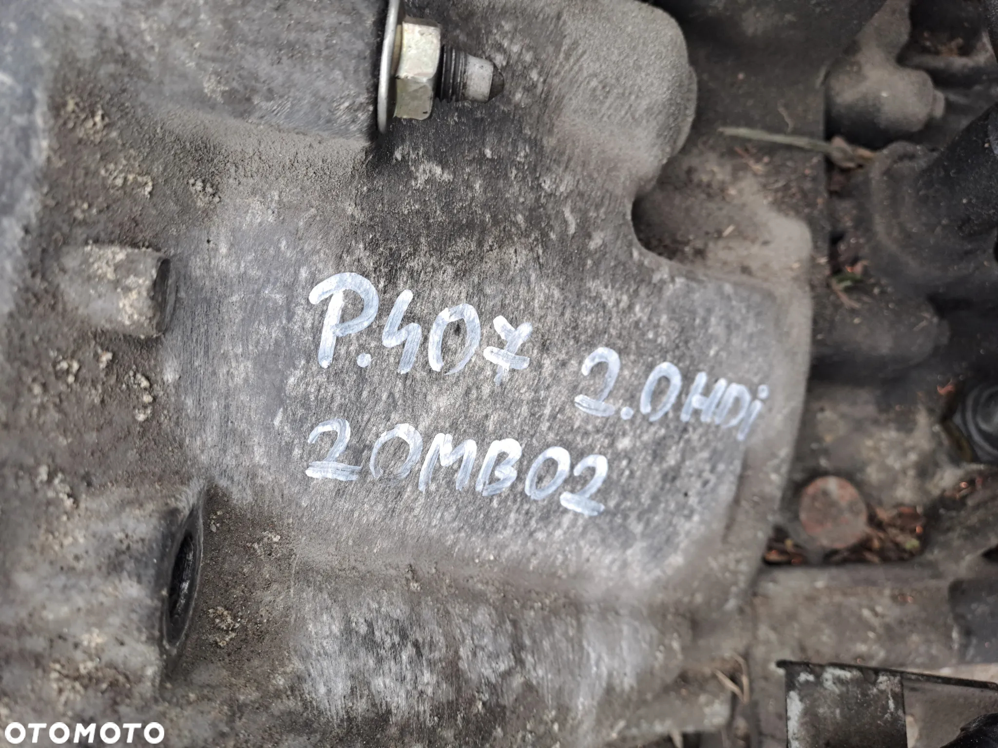 Peugeot 407 2.0 HDi 136KM skrzynia biegów kod 20MB02 - 7