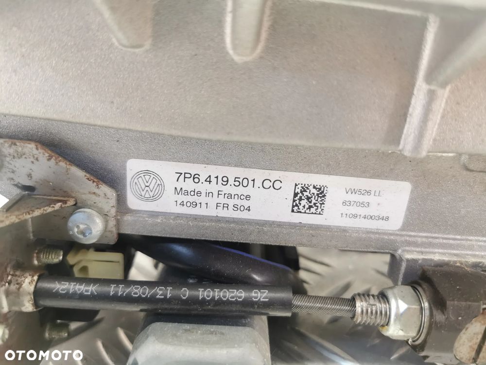 VW TOUAREG 7P 10-18R KOLUMNA KIEROWNICY KIEROWNICZA 7P6419501 CC Z BLOKADA 4H0905852B - 3