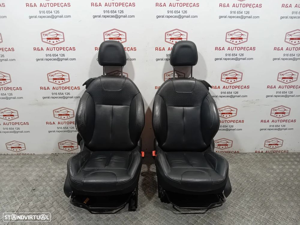 Conjuntos de Bancos Citroen DS3 em Pele Original - 8