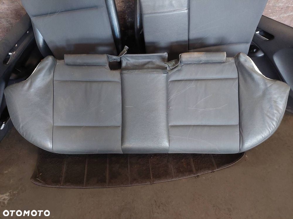 FOTEL FOTELE KOMPLET LEWY PRAWY KANAPA TYŁ + BOCZKI BMW E46 SEDAN - 3