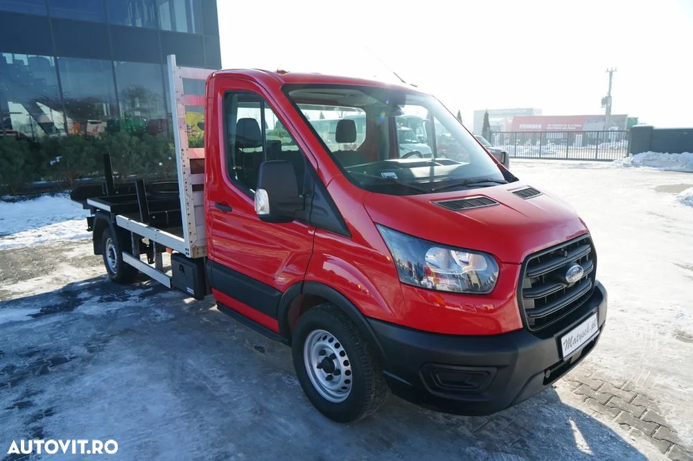 Ford TRANSIT 350 / PLATFORMĂ / MANUALĂ / 3 LOCURI / MASĂ NETĂ 3500 KG / - 5