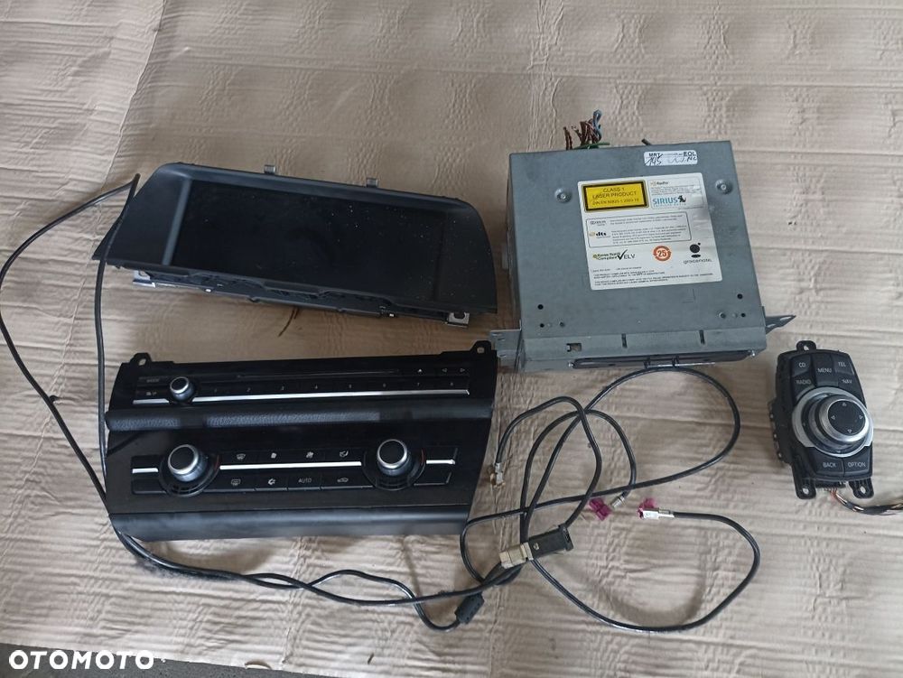 Radio nawigacja navi cic duży BMW F10 f11 monitor czytnik idrive kompl - 1