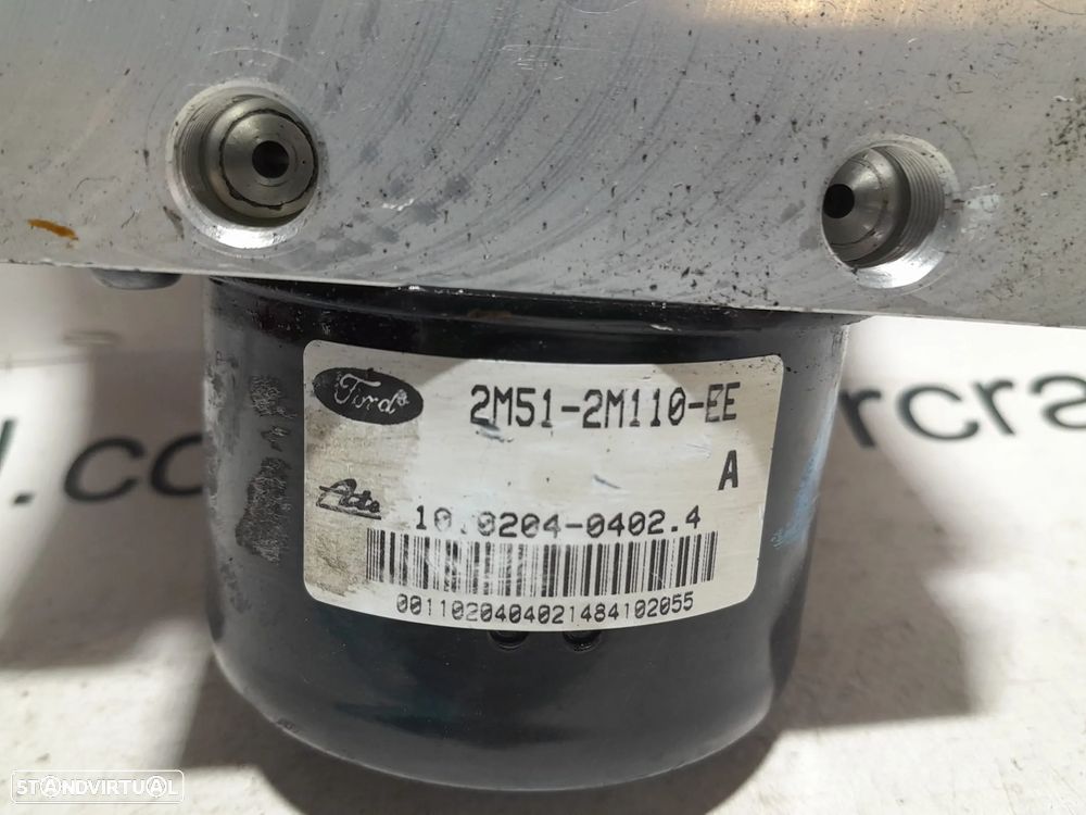 ABS MODULO BLOCO HIDRAULICO FORD TRANSIT CONNECT 1.8 TDCI 8V 90CV HCPA 2M512M110EE ATE 10020404024 - 4