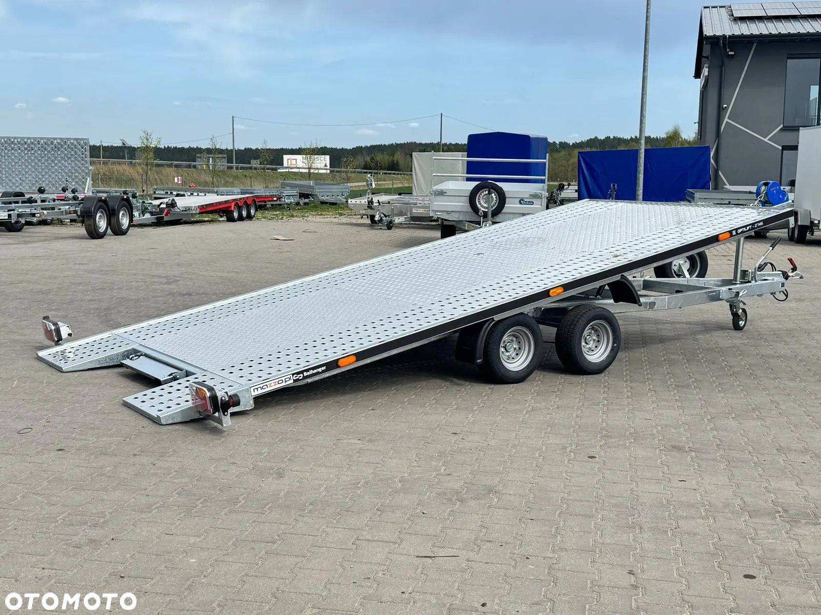Inny Balhanger DOSTAWA laweta uchylana 450x205cm DMC 2700kg z wypełnionym środkiem - 10