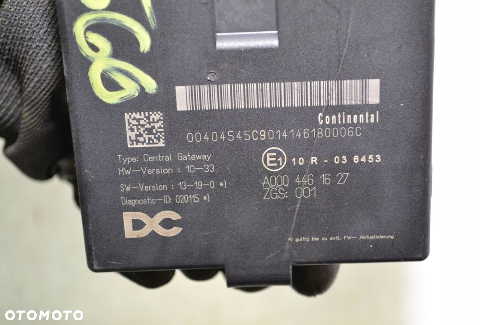 MERCEDES ACTROS MP4 EURO 6 MODUŁ GATEWAY CGW A0004461627 - 5