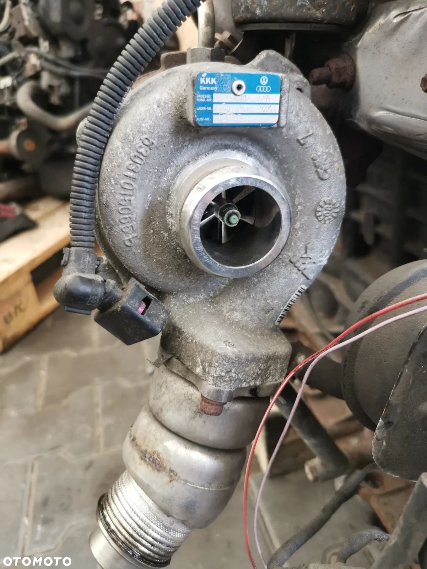 Turbosprężarka Turbina AUDI A5 8T A4 B8 2.0 TDI 143KM 03L145702H - 1