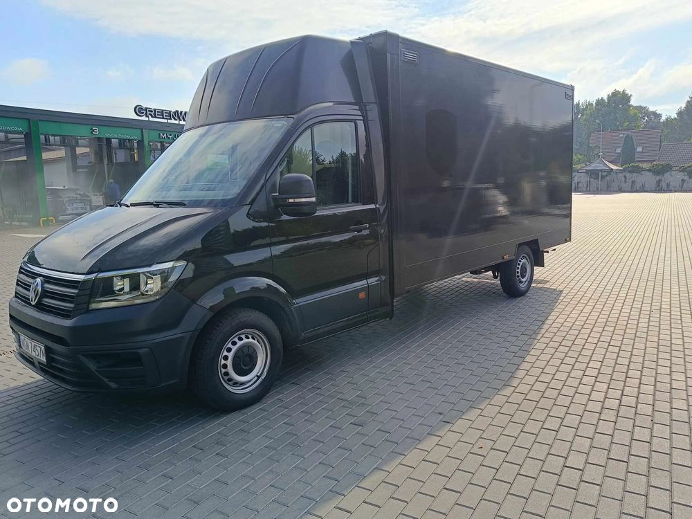 Volkswagen Crafter Kontener Pocztowy Niskopodłogowy Sklep Foodtruck Koniowoz Poczta Euro 6 179 tys Przebiegu - 2