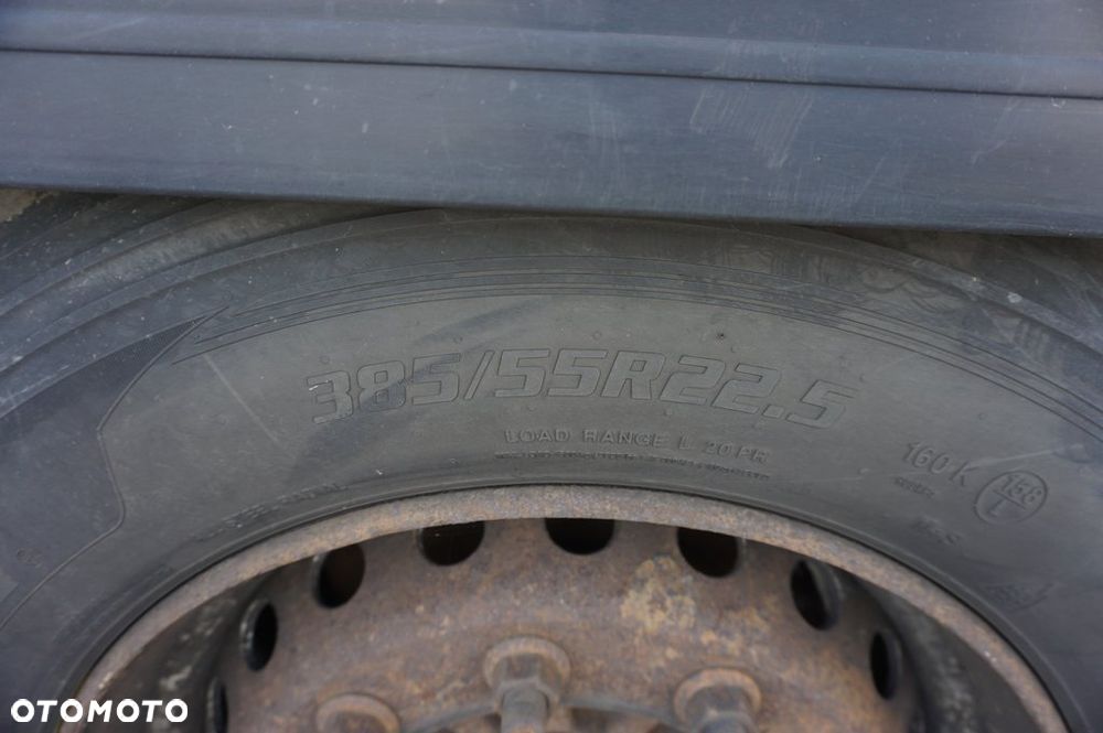 Krone FIRANA PÓŁMEGA 385/55 R 22,5 OŚ PODNOSZONA DACH PODNOSZONY * 2016 * - 9