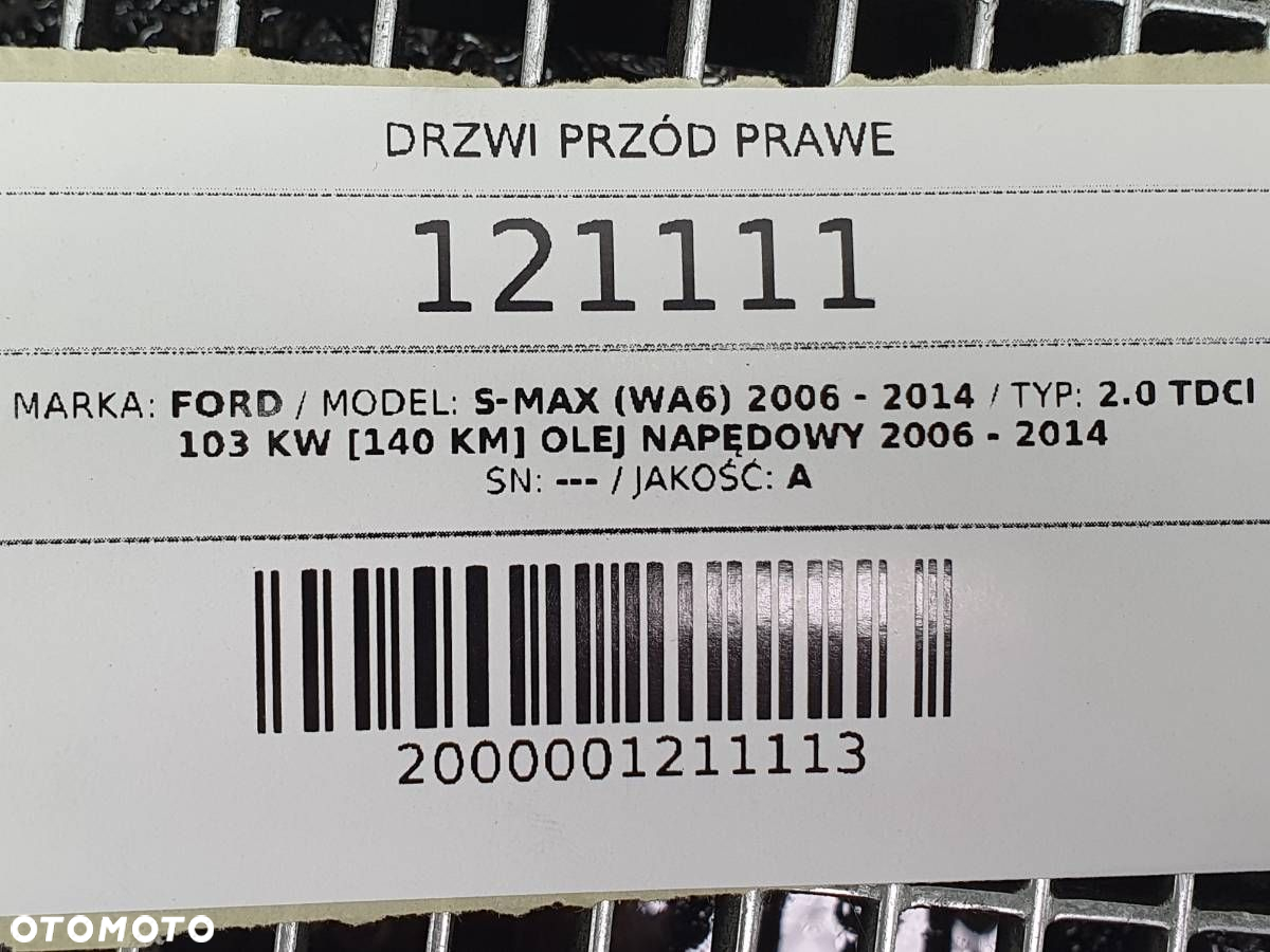 DRZWI PRZÓD PRZEDNIE PRAWE FORD S-MAX I - 14